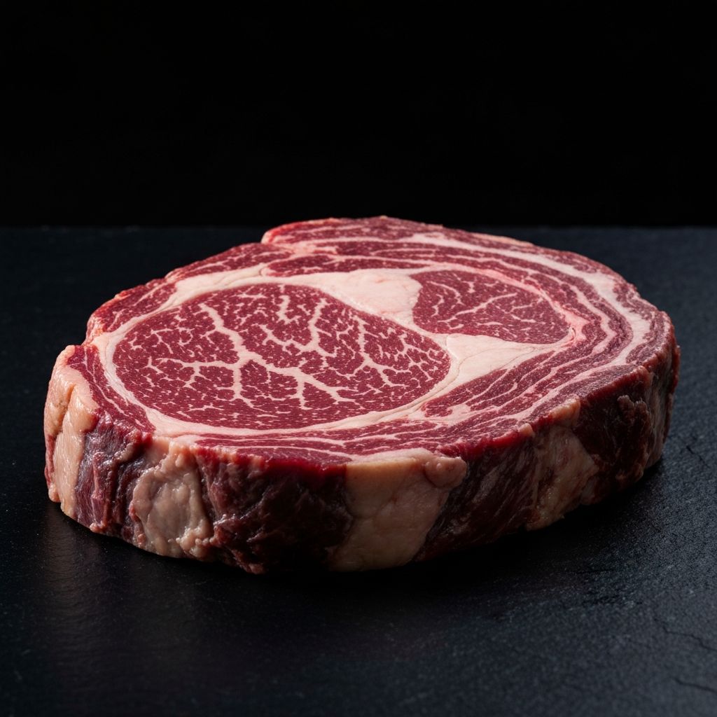 Day 34: Dry-aged ribeye develops nutty, almost Parmesan-like notes
